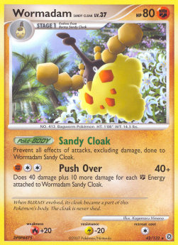 Wormadam Sandy Cloak Lv.37 - Secret Wonders (Rare) [SW-42]
