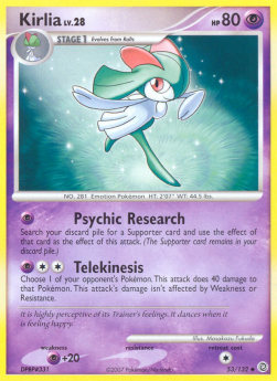 Kirlia Lv.28 - Secret Wonders (Uncommon) [SW-53]