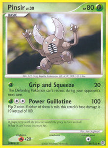 Pinsir Lv.30 - Secret Wonders (Uncommon) [SW-59]