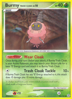 Burmy Trash Cloak Lv.10 - Secret Wonders (Common) [SW-80]