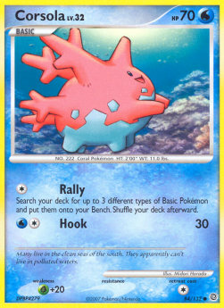Corsola Lv.32 - Secret Wonders (Common) [SW-84]