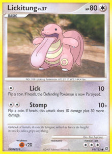 Lickitung Lv.27 - Secret Wonders (Common) [SW-91]