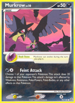 Murkrow Lv.10 - Secret Wonders (Common) [SW-95]