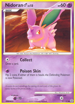 Nidoran  Lv.13 - Secret Wonders (Common) [SW-97]