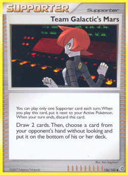 Team Galactic's Mars - Secret Wonders (Uncommon) [SW-126]