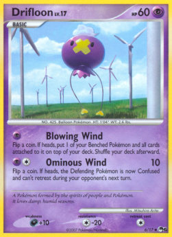 Drifloon Lv.17 - POP Series 6 (Uncommon) [POP6-6]