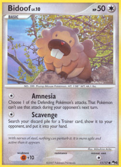 Bidoof Lv.10 - POP Series 6 (Common) [POP6-11]