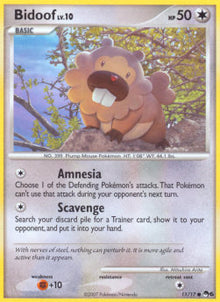 Bidoof Lv.10 - POP Series 6 (Common) [POP6-11]