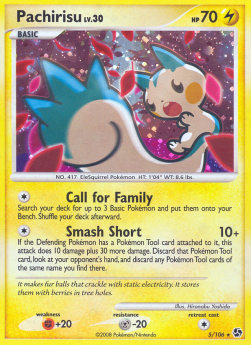 Pachirisu Lv.30 - Great Encounters (Holo Rare) [GE-5]