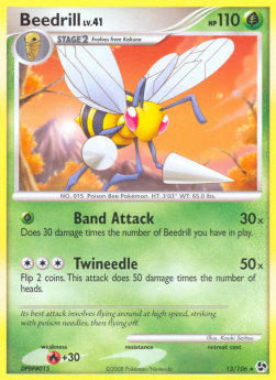 Beedrill Lv.41 - Great Encounters (Rare) [GE-13]