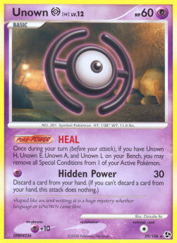 Unown  Lv.12 - Great Encounters (Rare) [GE-29]