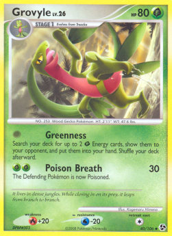 Grovyle Lv.26 - Great Encounters (Uncommon) [GE-40]
