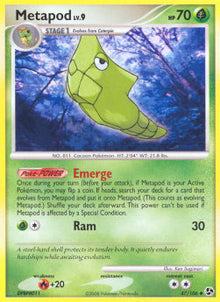 Metapod Lv.9 - Great Encounters (Uncommon) [GE-47]