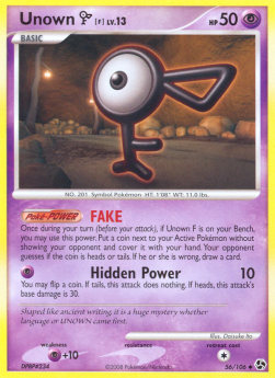 Unown  Lv.13 - Great Encounters (Uncommon) [GE-56]