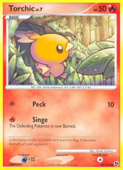 Torchic Lv.7 - Great Encounters (Common) [GE-89]