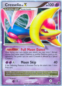Cresselia LV.X - Great Encounters (Ultra Rare) [GE-103]