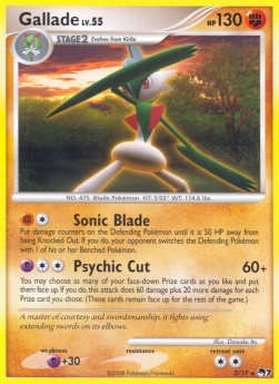 Gallade Lv.55 - POP Series 7 (Rare) [POP7-2]