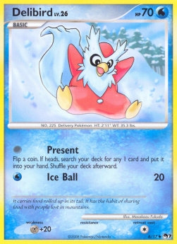 Delibird Lv.26 - POP Series 7 (Uncommon) [POP7-6]