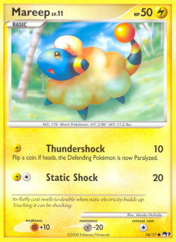 Mareep Lv.11 - POP Series 7 (Common) [POP7-14]