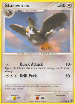 Staravia Lv.23 - Majestic Dawn (Uncommon) [MD-47]