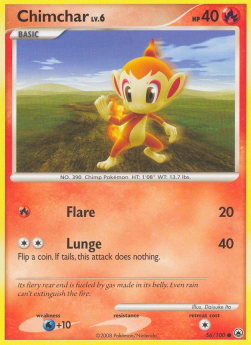 Chimchar Lv.6 - Majestic Dawn (Common) [MD-56]