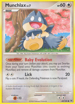 Munchlax Lv.7 - Majestic Dawn (Common) [MD-68]
