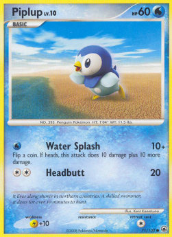Piplup Lv.10 - Majestic Dawn (Common) [MD-71]