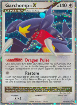 Garchomp LV.X - Majestic Dawn (Ultra Rare) [MD-97]