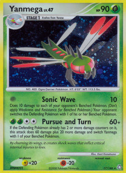 Yanmega Lv.47 - Legends Awakened (Holo Rare) [LA-17]