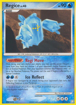 Regice Lv.43 - Legends Awakened (Rare) [LA-36]