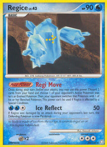 Regice Lv.43 - Legends Awakened (Rare) [LA-36]