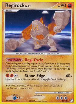 Regirock Lv.51 - Legends Awakened (Rare) [LA-38]