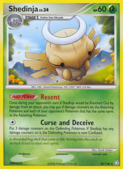 Shedinja Lv.34 - Legends Awakened (Rare) [LA-40]
