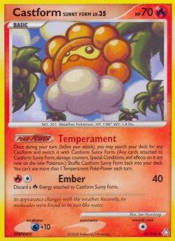 Castform Sunny Form Lv.35 - Legends Awakened (Uncommon) [LA-51]