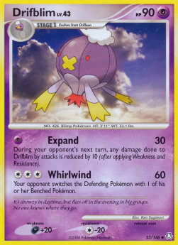 Drifblim Lv.43 - Legends Awakened (Uncommon) [LA-53]