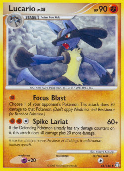 Lucario Lv.35 - Legends Awakened (Uncommon) [LA-61]