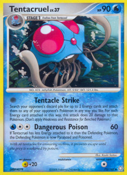 Tentacruel Lv.37 - Legends Awakened (Uncommon) [LA-75]