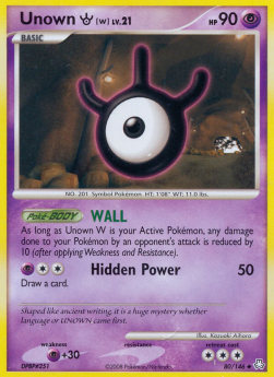 Unown  Lv.21 - Legends Awakened (Uncommon) [LA-80]