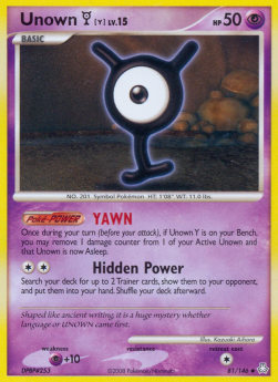 Unown  Lv.15 - Legends Awakened (Uncommon) [LA-81]