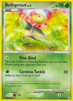 Bellsprout Lv.5 - Legends Awakened (Common) [LA-85]