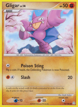 Gligar Lv.14 - Legends Awakened (Common) [LA-95]