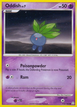 Oddish Lv.7 - Legends Awakened (Common) [LA-112]