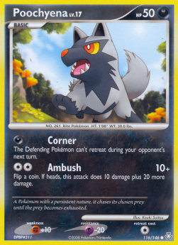 Poochyena Lv.17 - Legends Awakened (Common) [LA-116]