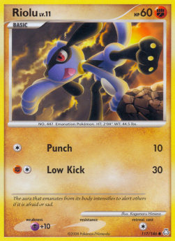 Riolu Lv.11 - Legends Awakened (Common) [LA-117]
