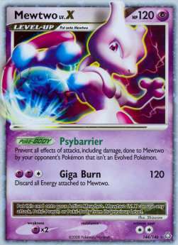 Mewtwo LV.X - Legends Awakened (Ultra Rare) [LA-144]