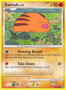 Swinub Lv.12 - Stormfront (Common) [STF-77]