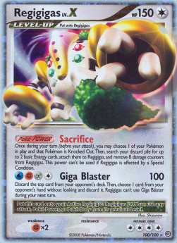 Regigigas LV.X - Stormfront (Ultra Rare) [STF-100]
