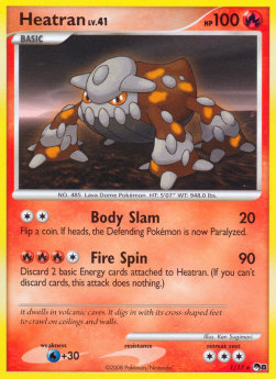 Heatran Lv.41 - POP Series 8 (Rare) [POP8-1]