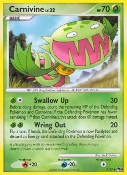 Carnivine Lv.32 - POP Series 8 (Uncommon) [POP8-7]