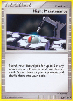 Night Maintenance - POP Series 8 (Uncommon) [POP8-9]